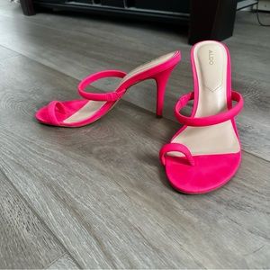 Aldo pink heels